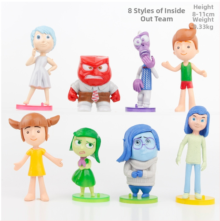 Jauna produkta prāta aģenta lelle, roku darbs, INSIDE lelles modelis, anime automašīnas dekorēšanas rotājumi, žalūziju kaste noliktavā