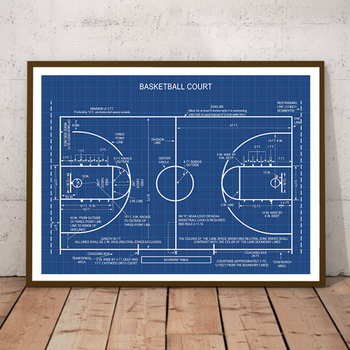 AliExpressi dekoratiivmaali plakat, korvpall, retro, korvpalliväljak, laste kabinet, poisi magamistuba, elutuba, lõuendimaal