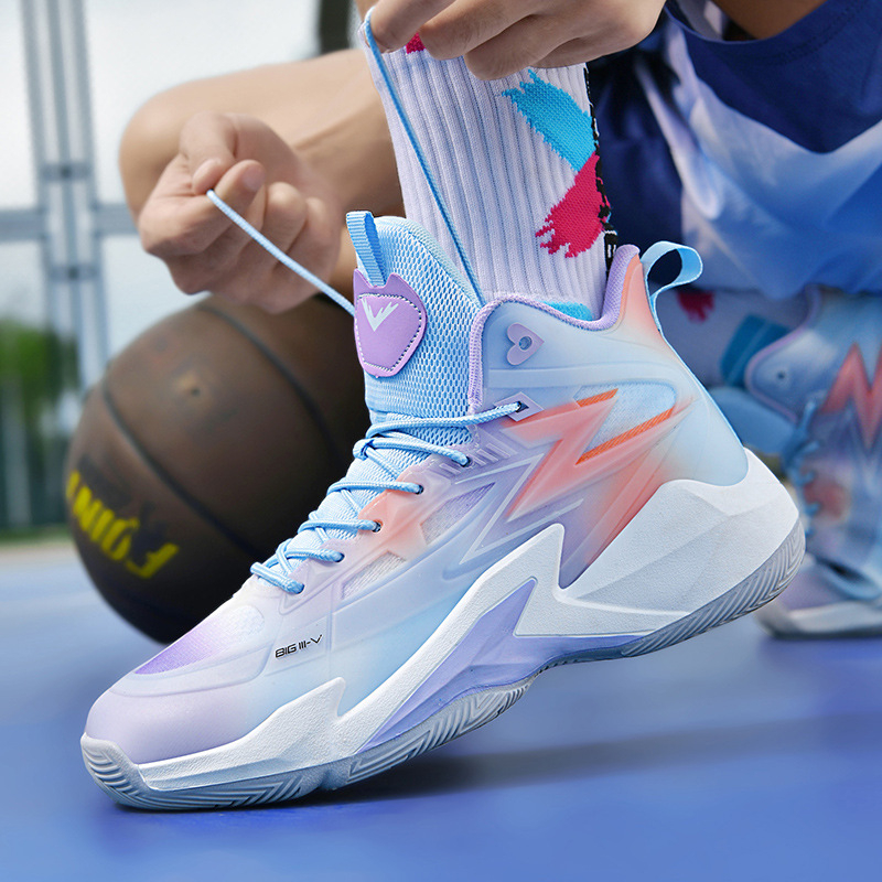 2024 m. rudens ir žiemos nauji jaunimo dilimui atsparūs neslystantys krepšinio bateliai vyrams ir moterims retro studentų laisvalaikio sportbačiai