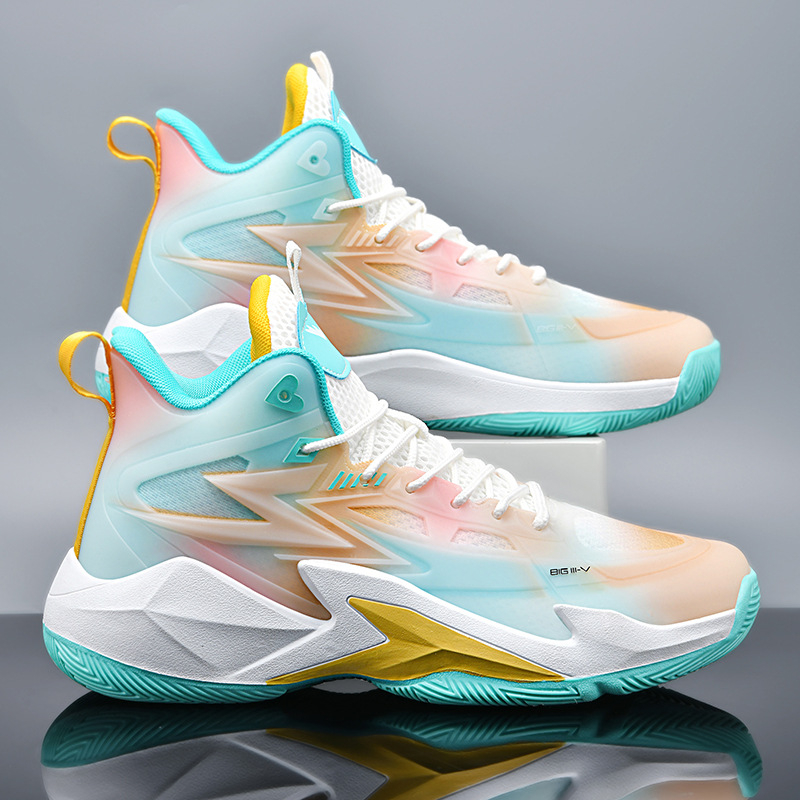 2024 m. rudens ir žiemos nauji jaunimo dilimui atsparūs neslystantys krepšinio bateliai vyrams ir moterims retro studentų laisvalaikio sportbačiai