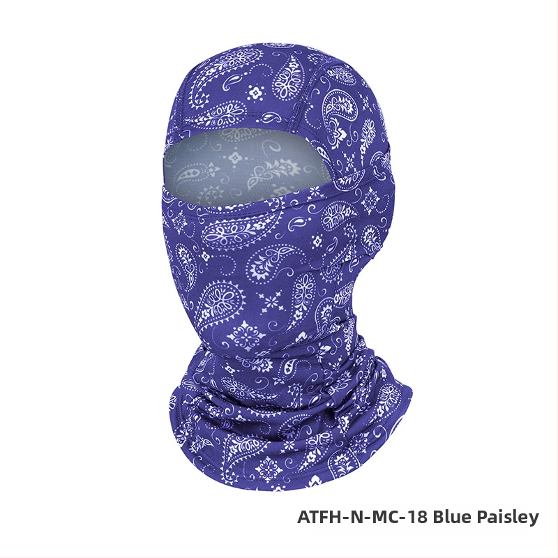 Ruidong Amazon CrossBorder Sun Protection Flying Tiger Hat Sports Balaclava Cycling Hood Ātri žūstoša elpojoša maska