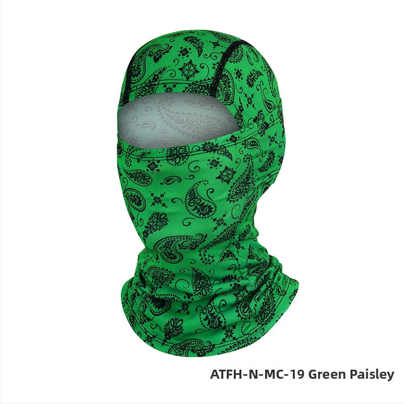 Ruidong Amazon CrossBorder Sun Protection Flying Tiger Hat Sports Balaclava Cycling Hood Ātri žūstoša elpojoša maska