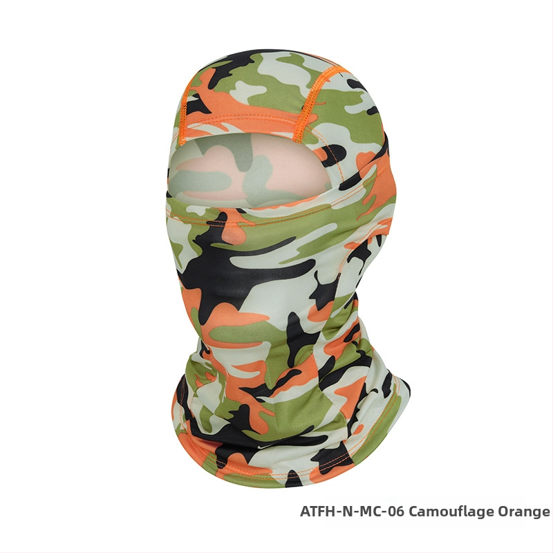 Ruidong Amazon CrossBorder Sun Protection Flying Tiger Hat Sports Balaclava Cycling Hood Ātri žūstoša elpojoša maska