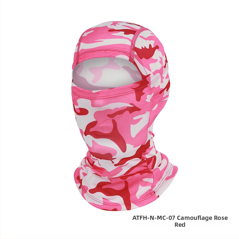 Ruidong Amazon CrossBorder Sun Protection Flying Tiger Hat Sports Balaclava Cycling Hood Ātri žūstoša elpojoša maska