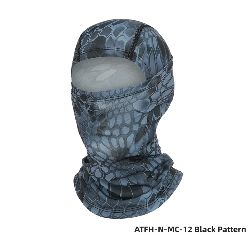 Ruidong Amazon CrossBorder Sun Protection Flying Tiger Hat Sports Balaclava Cycling Hood Ātri žūstoša elpojoša maska