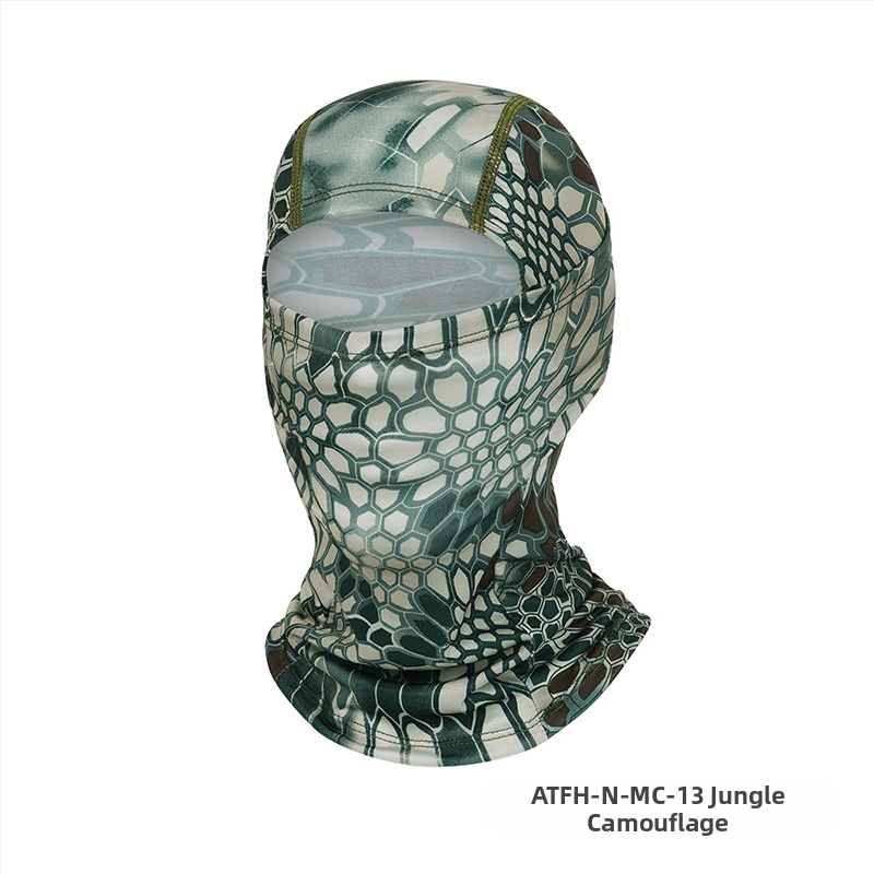 Ruidong Amazon CrossBorder Sun Protection Flying Tiger Hat Sports Balaclava Cycling Hood Ātri žūstoša elpojoša maska
