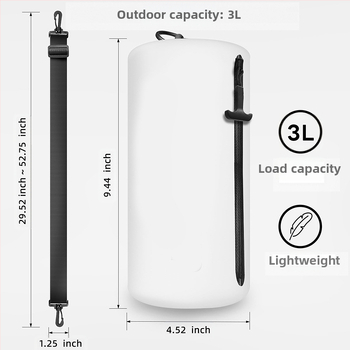 Határokon átnyúló új, nyári, hétköznapi, könnyű, henger alakú táska, férfi és női, egyszerű, minden méretű, vízálló, vállra akasztható, nyomtatható logóval
