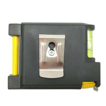 Daugiafunkcinė matavimo juosta su lygio matuokliu, juosta su užrašu, tušinukas, matavimo juosta 2 m, 3 m matavimo įrankis