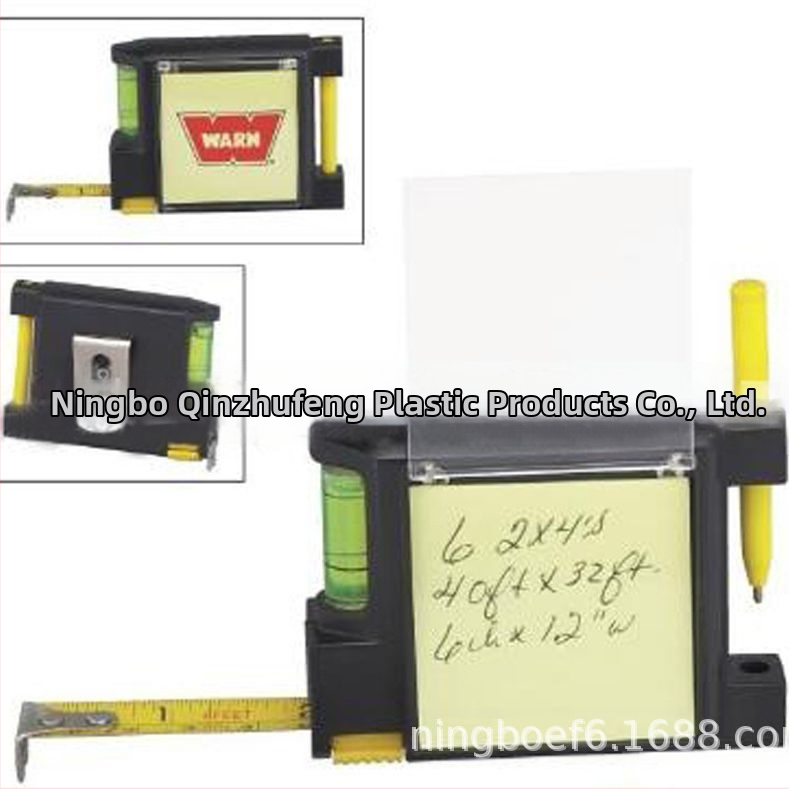 Daugiafunkcinė matavimo juosta su lygio matuokliu, juosta su užrašu, tušinukas, matavimo juosta 2 m, 3 m matavimo įrankis