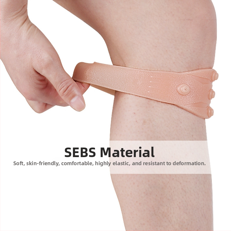 sebs магнитна наколенка за каране на открито, мека, амортизираща баскетболна защитна екипировка, налягане, спортна наколенка с наколенка