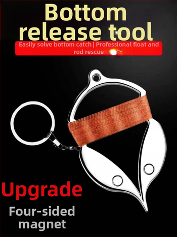 Kabinamas dugno žvejybos įrankis su kabliukų pakavimo įrankiu Kabinamas prie žemės Atkabinimo linija Nutraukiantis dreifuojantis gelbėjimo įrankis su apsauga nuo kabančios dugno artefaktų žvejybos įrankis