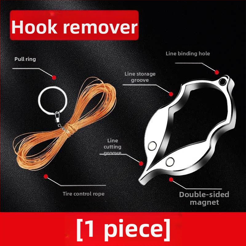 Kabinamas dugno žvejybos įrankis su kabliukų pakavimo įrankiu Kabinamas prie žemės Atkabinimo linija Nutraukiantis dreifuojantis gelbėjimo įrankis su apsauga nuo kabančios dugno artefaktų žvejybos įrankis