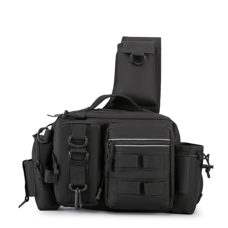 Tarptautinių gamintojų „Luya“ naujas daugiafunkcis žvejybos krepšys, skirtas kelionėms, lauko sportui, per petį, „Luya“ juosmens krepšys vyrams