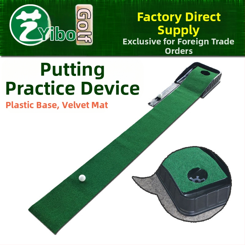 Piiriülese e-kaubanduse sisegolfi putteri treeneri plastrajaga laste flanellist vaibaputteri tarvikud