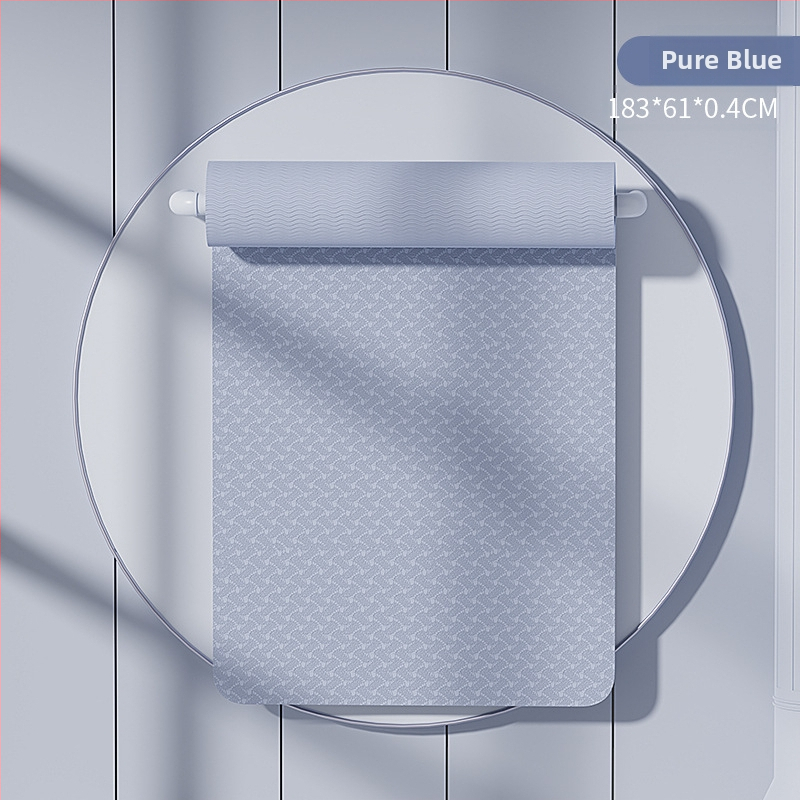 SanFan2024 új jógaszőnyeg ütéscsillapító csúszásmentes csendes fitneszszőnyeg otthoni sportokhoz erős visszapattanású puha szőnyeg