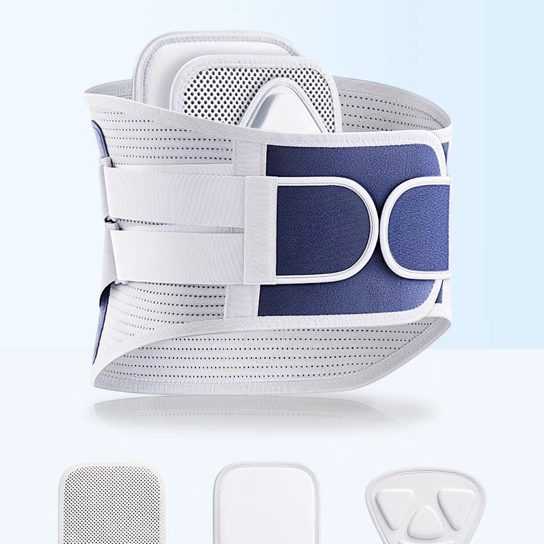 Derékvédő öv Szélesített, lélegző acéllemezes támasztóöv Sport meleg ágyéki porckorong ágyéki izomsérv