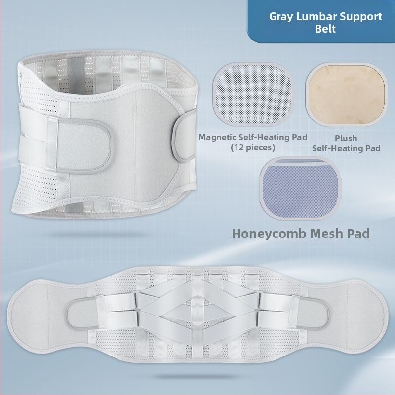 Derékvédő öv Szélesített, lélegző acéllemezes támasztóöv Sport meleg ágyéki porckorong ágyéki izomsérv