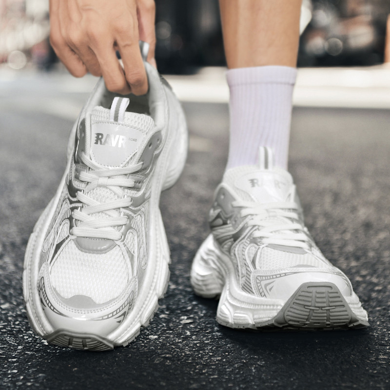 European Station Torre Shoes Muške nove Y2K uske tenisice za muškarce iz 2025., ležerne, s platformom, crne