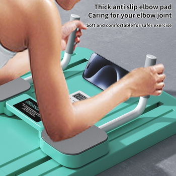 Mitmeotstarbeline võrku tugevdav kokkupandav koduseks kasutamiseks mõeldud automaatne kõhulihaste ratta lameda toega salendav ja õhuke fitness-fitness-seade