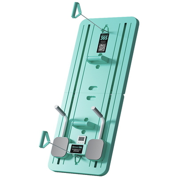 Mitmeotstarbeline võrku tugevdav kokkupandav koduseks kasutamiseks mõeldud automaatne kõhulihaste ratta lameda toega salendav ja õhuke fitness-fitness-seade