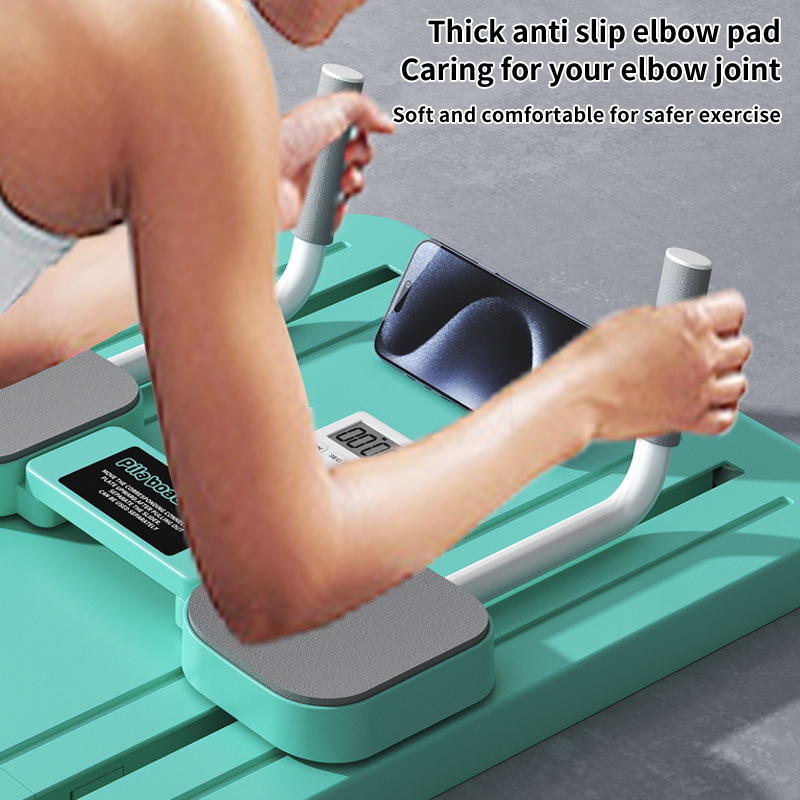 Mitmeotstarbeline võrku tugevdav kokkupandav koduseks kasutamiseks mõeldud automaatne kõhulihaste ratta lameda toega salendav ja õhuke fitness-fitness-seade