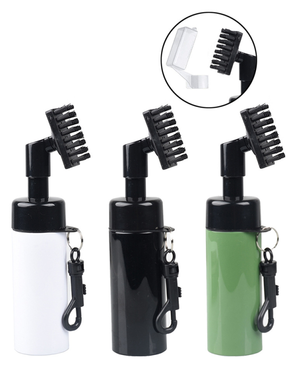 Golfütő tisztító kefe prés spray vízforraló kefe ütőfej tisztító vízforraló horony többfunkciós tisztítóeszköz