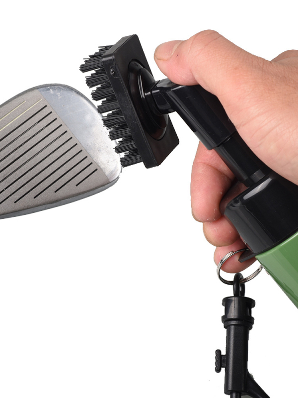Golfütő tisztító kefe prés spray vízforraló kefe ütőfej tisztító vízforraló horony többfunkciós tisztítóeszköz