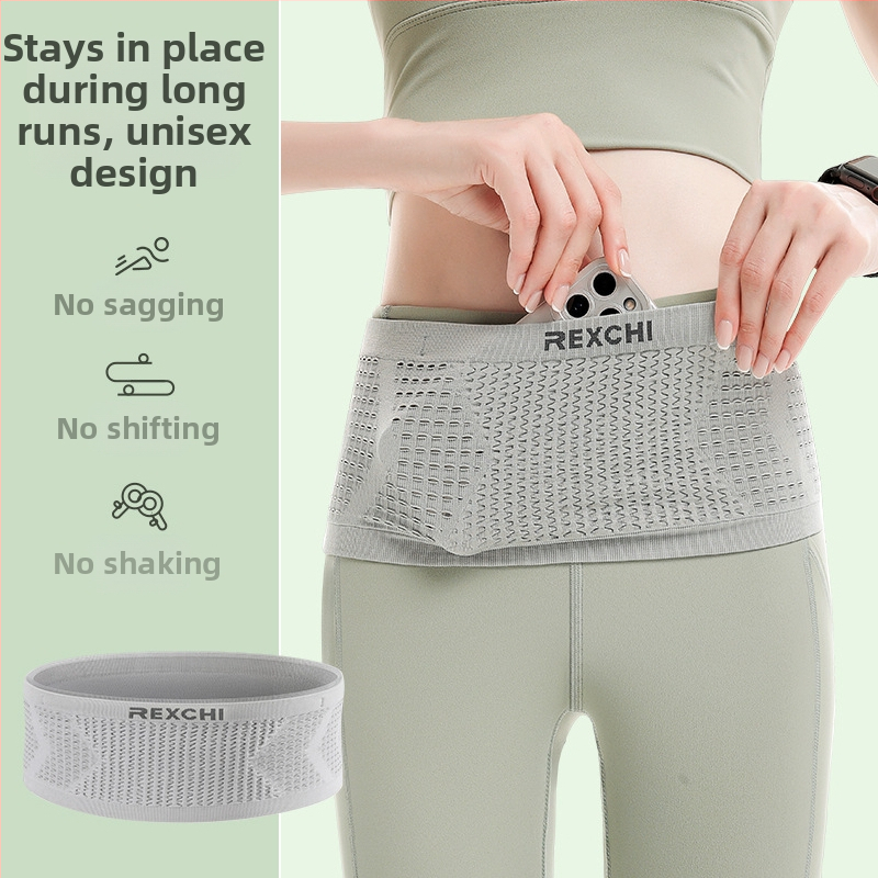 Νέα τσάντα μέσης για αθλήματα, μεγάλη χωρητικότητα, κλειδιά κινητού τηλεφώνου για άνδρες και γυναίκες, τρέξιμο και ιππασία σε εξωτερικούς χώρους, πολυλειτουργική, αναπνεύσιμη, αντιολισθητική, πτώση