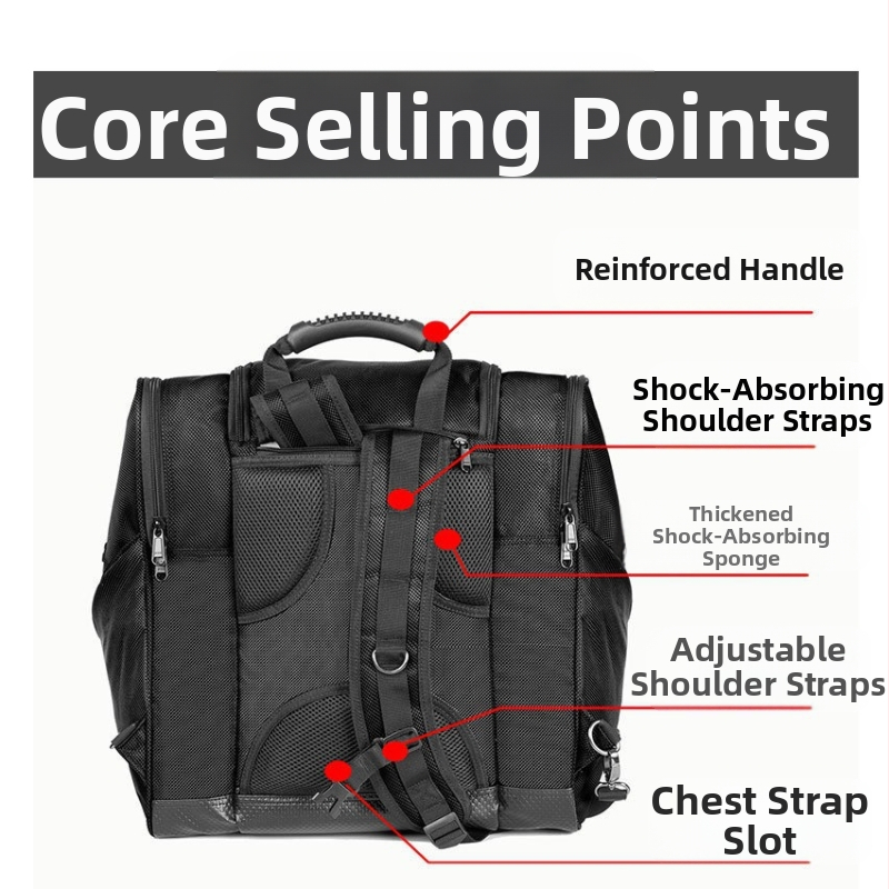 Чанта за ски обувки, многофункционална водоустойчива раница за ски, чанта за ски, чанта за каска