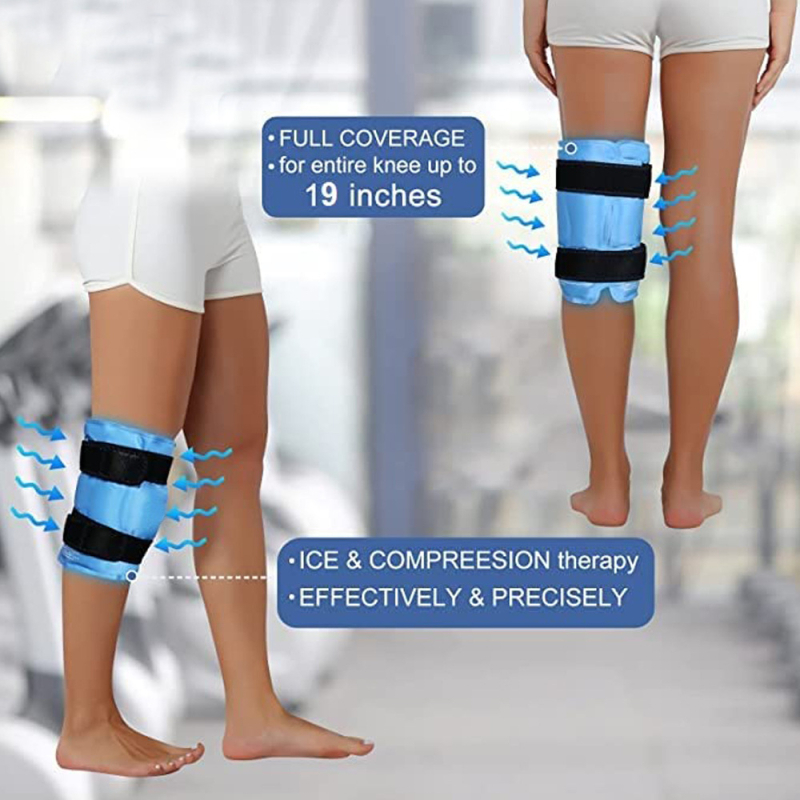 Piiriülesed põlvekaitsmed, jääkotid, multifunktsionaalsed spordikaitsevahendid, sääre jääkotid, korduvkasutatavad kuuma ja külma kaheotstarbelised füsioteraapia tooted