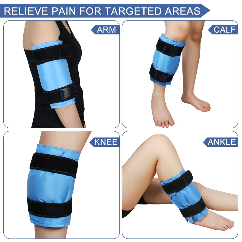 Piiriülesed põlvekaitsmed, jääkotid, multifunktsionaalsed spordikaitsevahendid, sääre jääkotid, korduvkasutatavad kuuma ja külma kaheotstarbelised füsioteraapia tooted