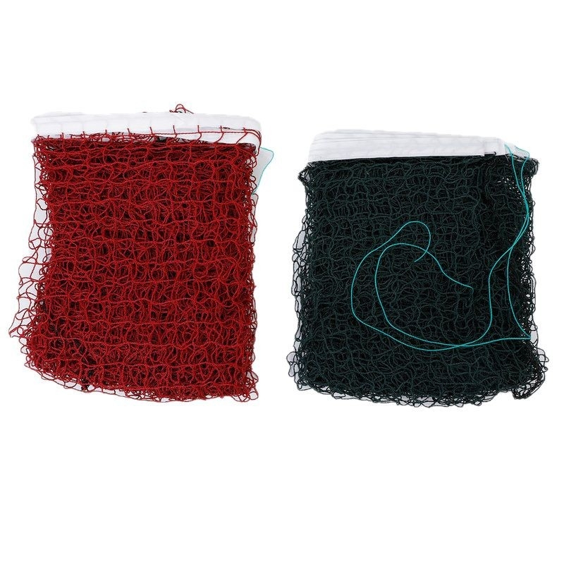 Raudonas ir žalias badmintono tinklas, nešiojamas, skirtas naudoti patalpose ir lauke, standartinis badmintono tinklas, blokuojantis tarpvalstybinį badmintono tinklą