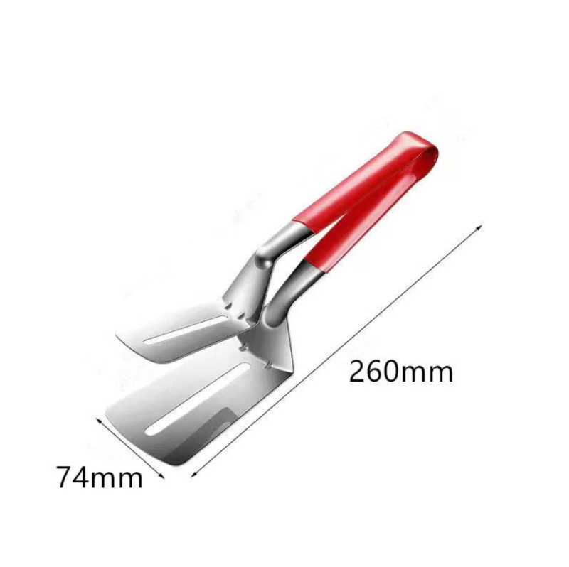 „Nechuan 304“ nerūdijančio plieno žuvies kepimo kastuvas, buitinis kepimo kastuvo spaustukas, žuvies blynų kastuvas, kepsnių kastuvas, žuvies kepimo artefaktas