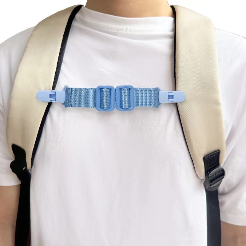 Naujas kuprinės dirželis neslystantis peties dirželis fiksuota sagtimi mokyklinei rankinei neslystanti sagtis suaugusiųjų kuprinė kombinezonas neslystantis dirželis peties dirželis