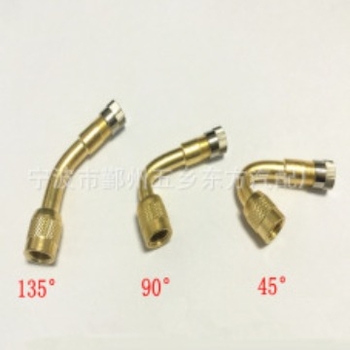 Tub de extensie pentru anvelope auto și motocicletă, valvă americană, echilibrare roată unică, extensie auto, gură metalică gonflabilă, tijă de trecere