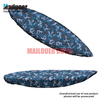 Kajaku laivas pārsegs Piederumi Kanoe pārsegs Oxford ūdensizturīgs laivas pārsegs Putekļu pārsegs Laivas pārsegs Kamuflāžas Oxford pārsegs