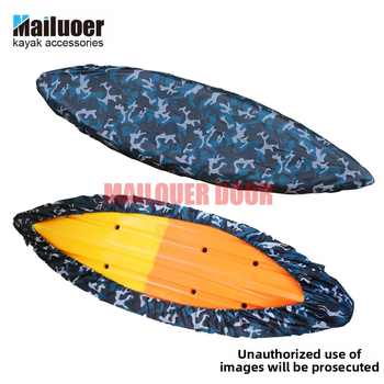 Kajaku laivas pārsegs Piederumi Kanoe pārsegs Oxford ūdensizturīgs laivas pārsegs Putekļu pārsegs Laivas pārsegs Kamuflāžas Oxford pārsegs
