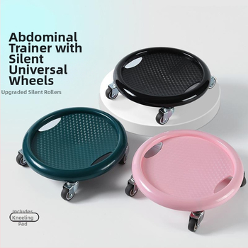 Kaalulangus neljarattaline kõhulihaste treeningratas koduseks treeninguks kehavarustus rihmaratta plaat fitness tugevdamine universaalne vaigistatud kõhulihaste treeningplaat