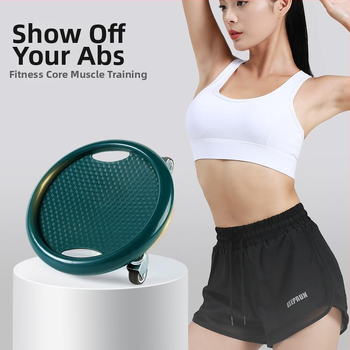 Kaalulangus neljarattaline kõhulihaste treeningratas koduseks treeninguks kehavarustus rihmaratta plaat fitness tugevdamine universaalne vaigistatud kõhulihaste treeningplaat