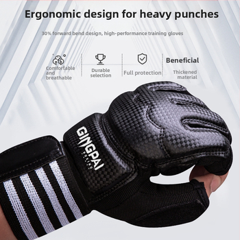 Poolsõrmega sõrmenukid Täiskasvanute meeste MMA võitlussandaalid Laste treeningliivakott UFC professionaalsed poolesõrmega poksikindad