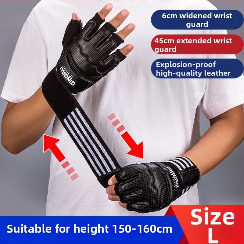 Poolsõrmega sõrmenukid Täiskasvanute meeste MMA võitlussandaalid Laste treeningliivakott UFC professionaalsed poolesõrmega poksikindad