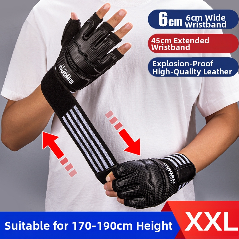 Poolsõrmega sõrmenukid Täiskasvanute meeste MMA võitlussandaalid Laste treeningliivakott UFC professionaalsed poolesõrmega poksikindad