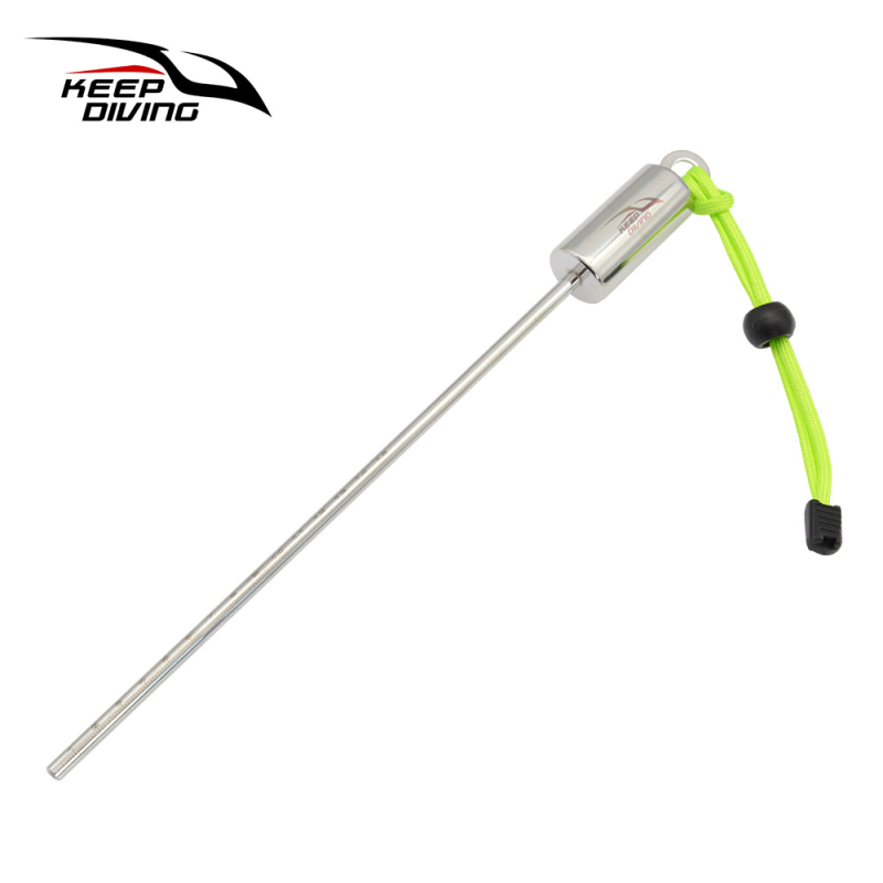 Nardymo barškutis, tinkavimo strypas, nerūdijančio plieno butelių kaliklis, povandeninis zondas su skale, savaime skambantis metalinis strypas, rankinė virvė, tinkavimo strypas