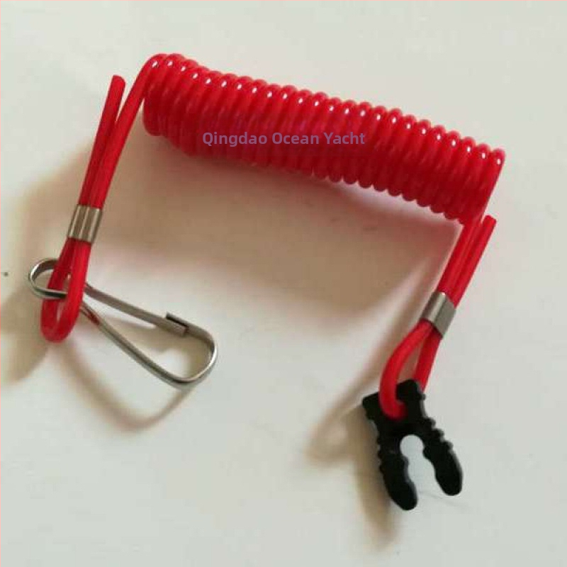 Saugos raktas, užgesinimo virvė „Yamaha Suzuki Mercury East“ pakabinamas variklis, užgesinimo virvė užvedimo raktas