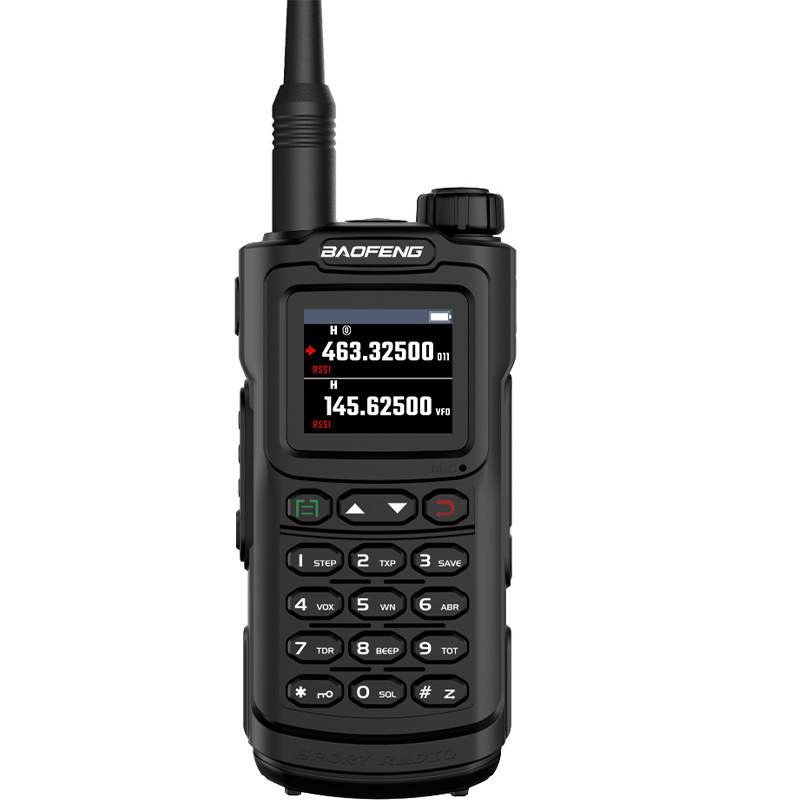 Baofeng Interphone UV-20M UV täisribaga välistingimustes kasutatav tsiviilkäepidemega C-tüüpi veekindel suure võimsusega telefonitoru