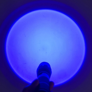 Φακός A100/E17 BluE Light, διασυνοριακός φακός LED, φακός με εστίαση, φακός μεγάλης εμβέλειας