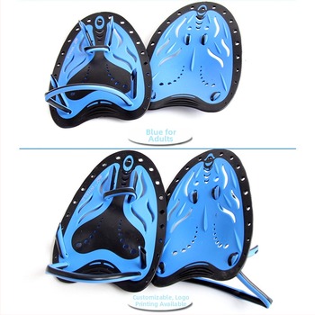 Professionaalne ujumistreeningu sõudmiskäpp, reguleeritav silikoonist PU-käpp täiskasvanutele ja lastele, sukeldumiskäpp PU-käpp vabaujumise jaoks