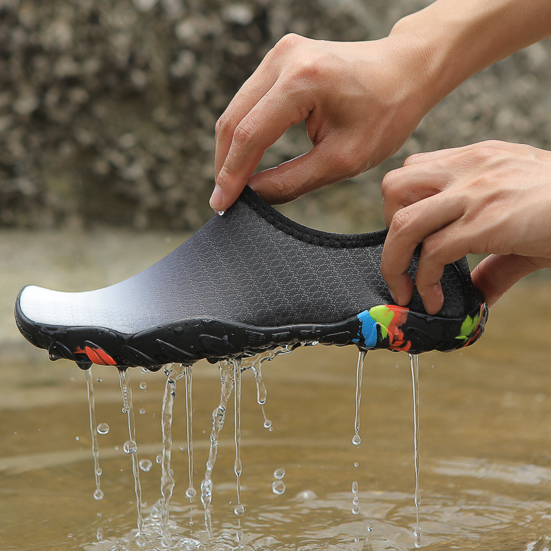 Suvised meeste ja naiste ujumisjalatsid, libisemiskindlad, kiiresti kuivavad kahlamisjalatsid, hingavad rannajalatsid, triivjalatsid, meeste paljajalu ujumisjalatsid