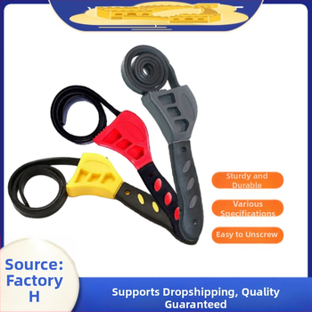 Ključ za remen 6 inča, višenamjenski ključ za solarne cijevi od 8 inča, otvarač za boce, filter za popravak automobila, dvostruki ključ