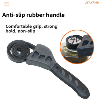 Ključ za remen 6 inča, višenamjenski ključ za solarne cijevi od 8 inča, otvarač za boce, filter za popravak automobila, dvostruki ključ